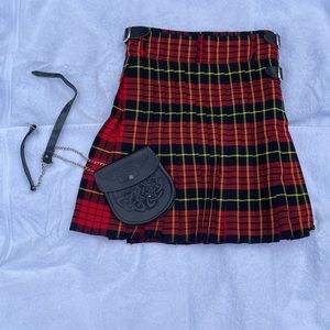 Kilt and Sporran NEVER WORN!